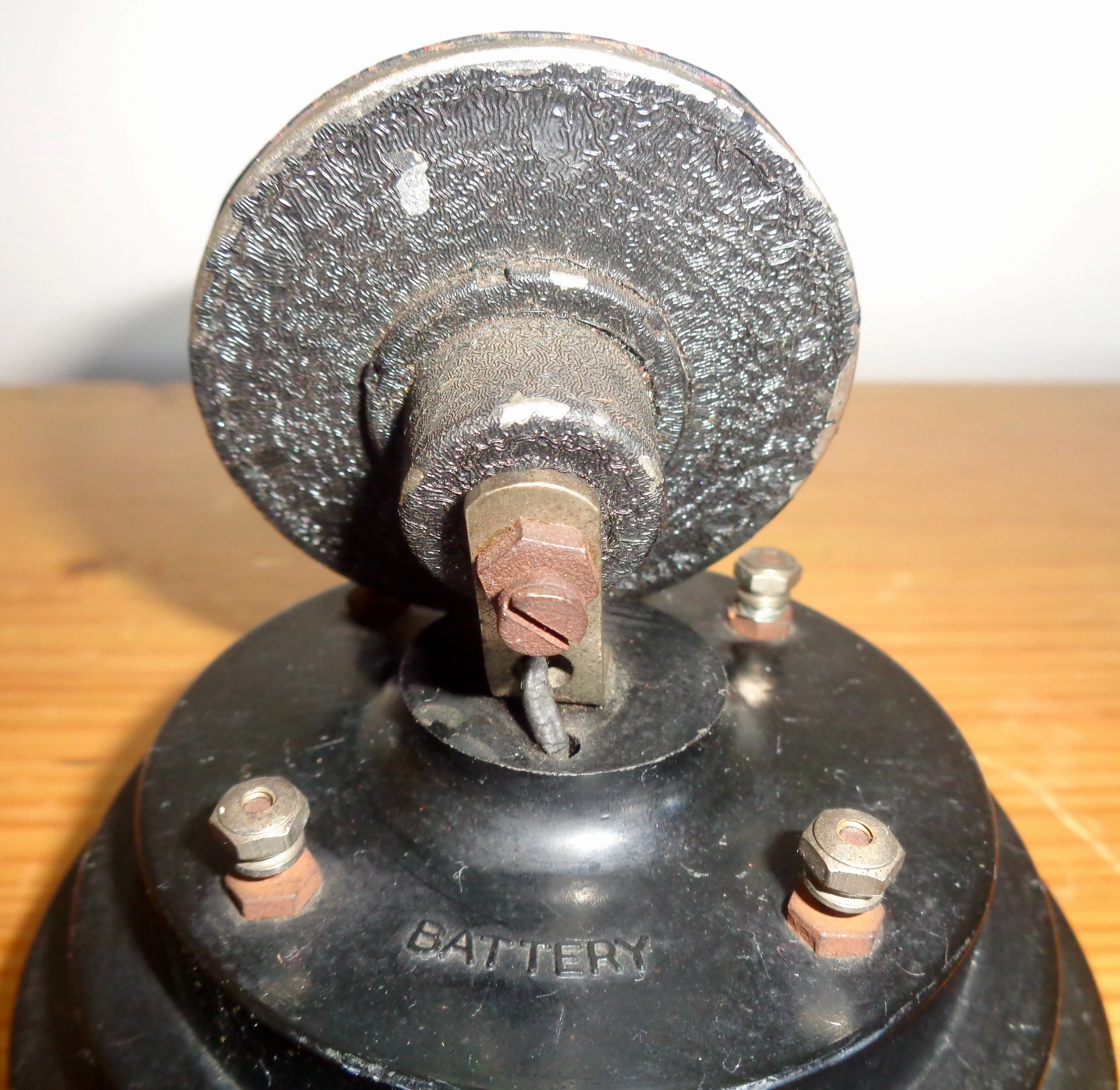 Vintage Bakelite Home Broadcasters Desk Microphone