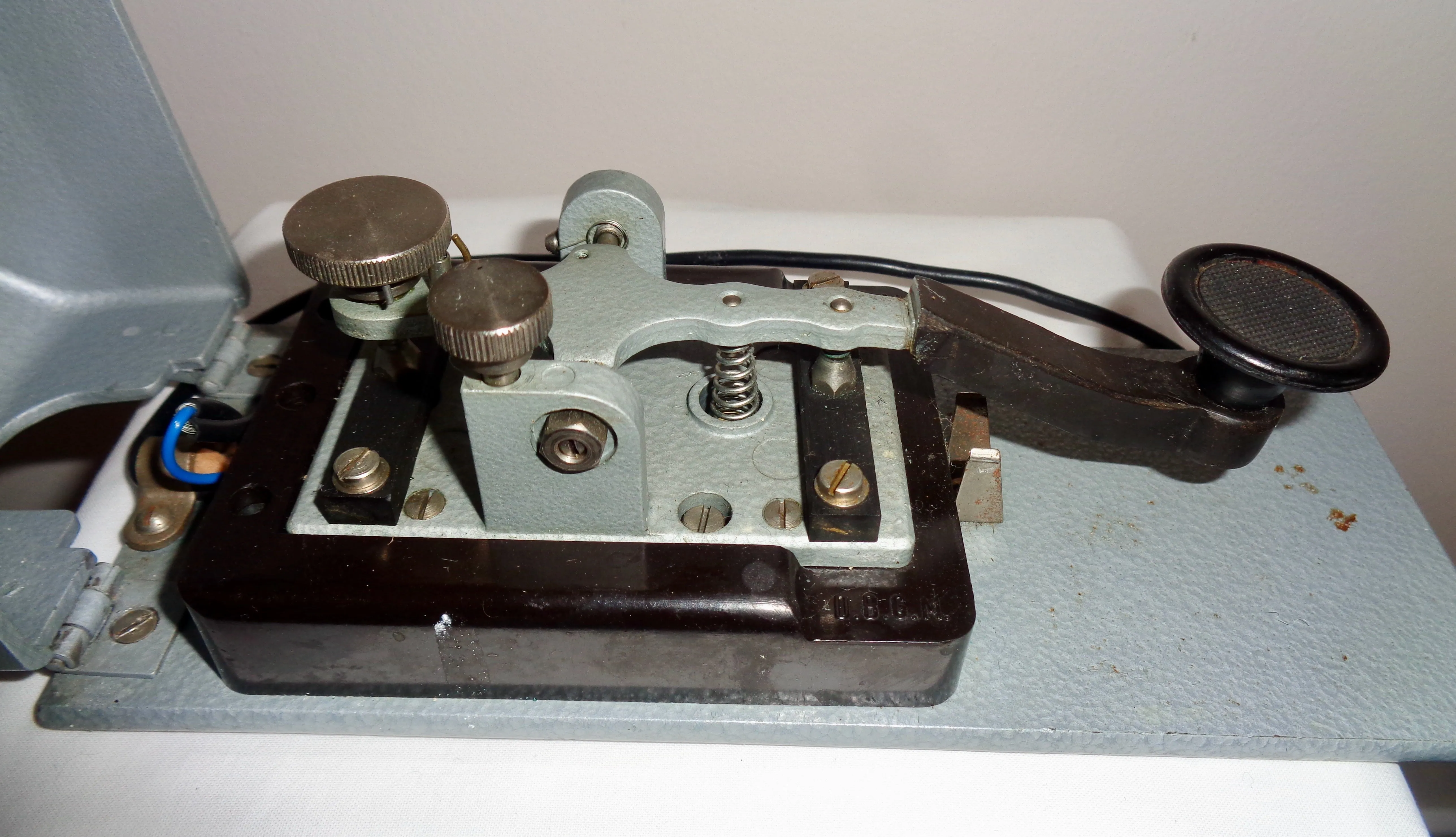 Vintage Junker DBGM German Military Morse Key