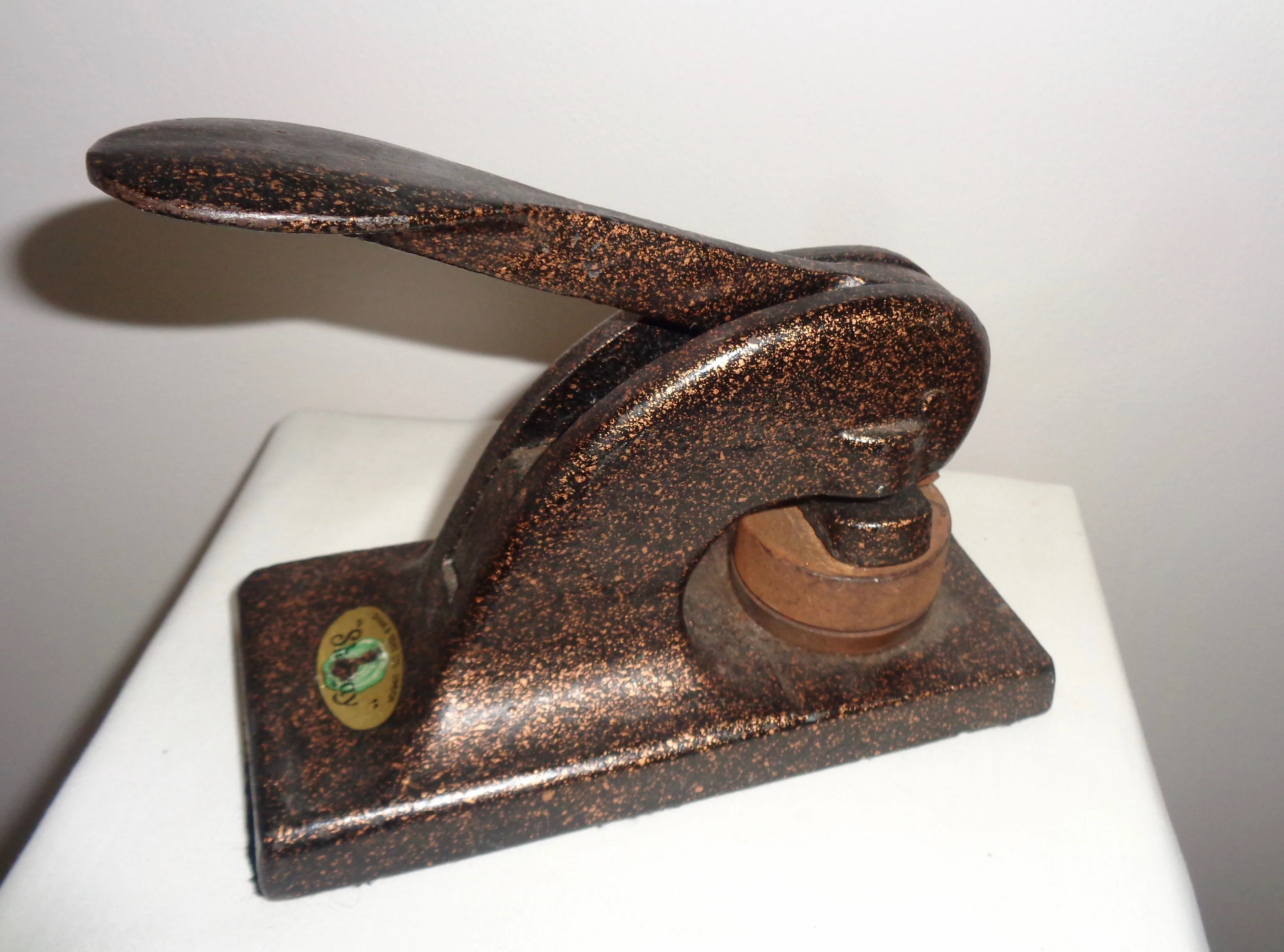 Vintage Paper Embosser Stamp/Press By Shaway Shaw & Sons