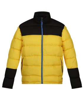 Vintage puffer jacket | Solar/Black