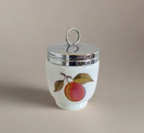Vintage Royal Worcester Evesham King Size Egg Coddler