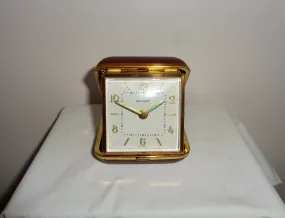 Vintage Salvest Folding Travel Alarm Clock