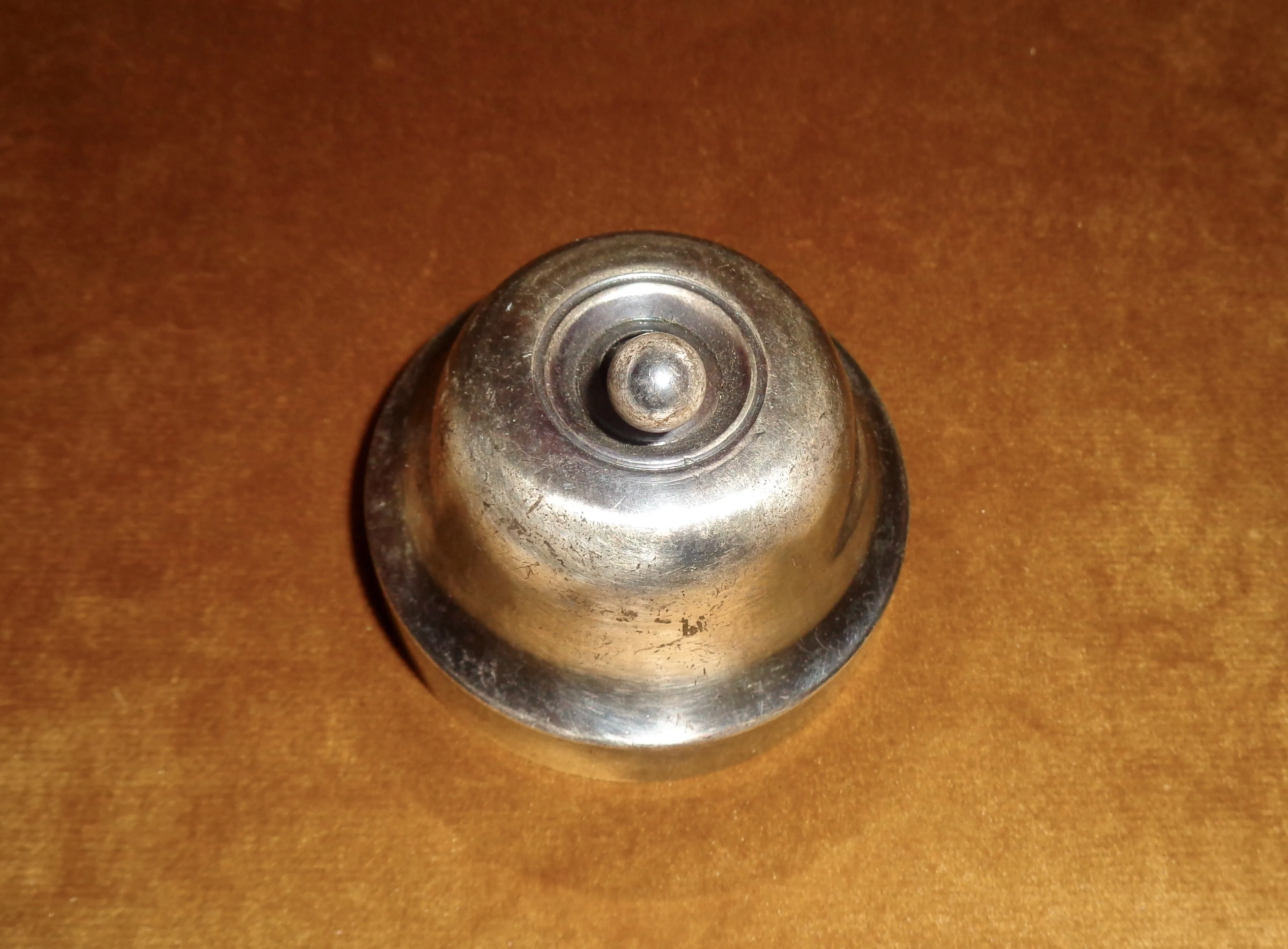 Vintage Tucker Telac Chrome / White Ceramic British Toggle Light Switch