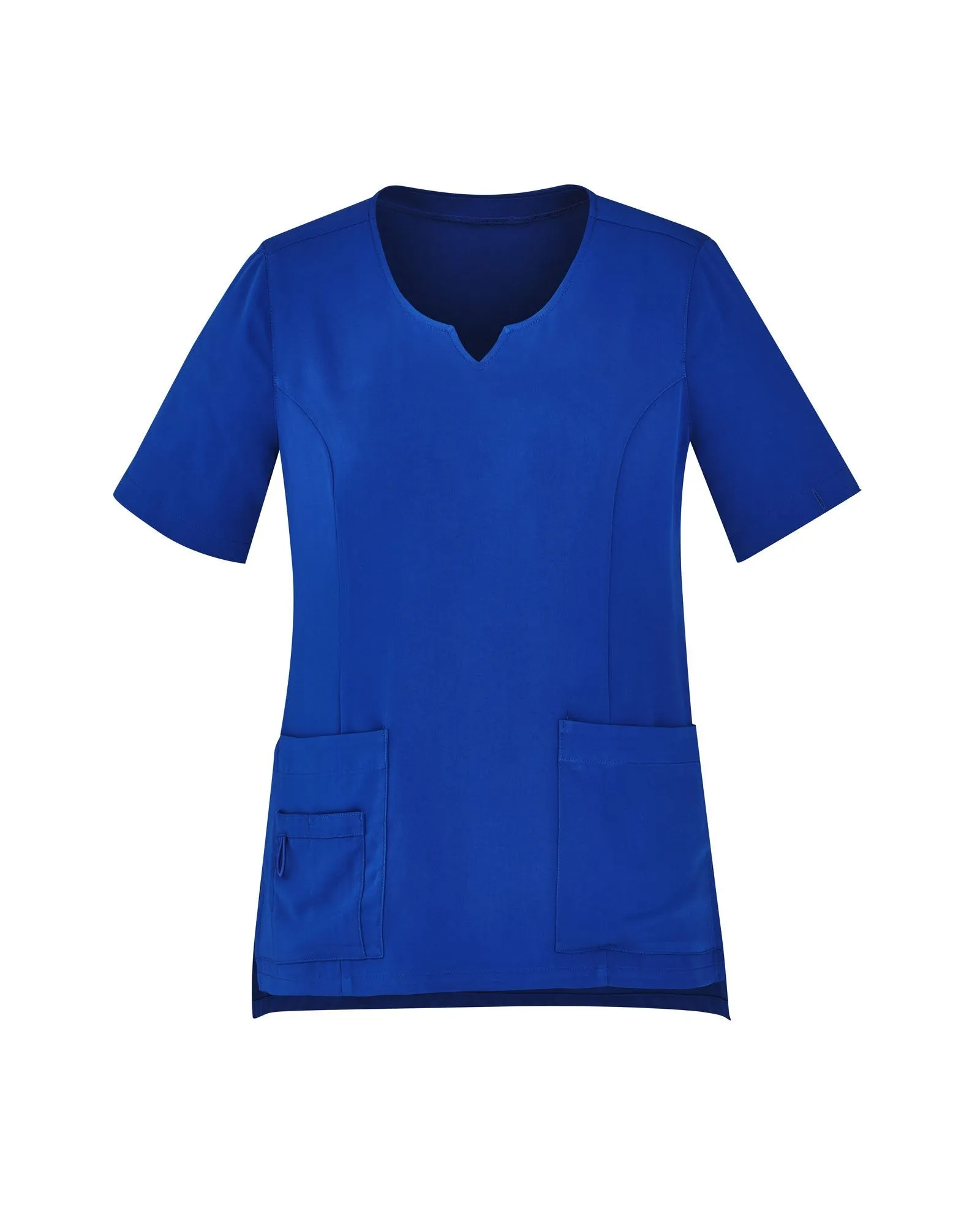 Womens Tailored Fit Round Neck Scrub Top