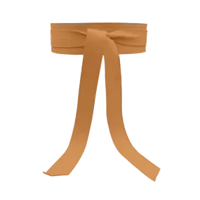 Wrap Leather Belt - Caramel