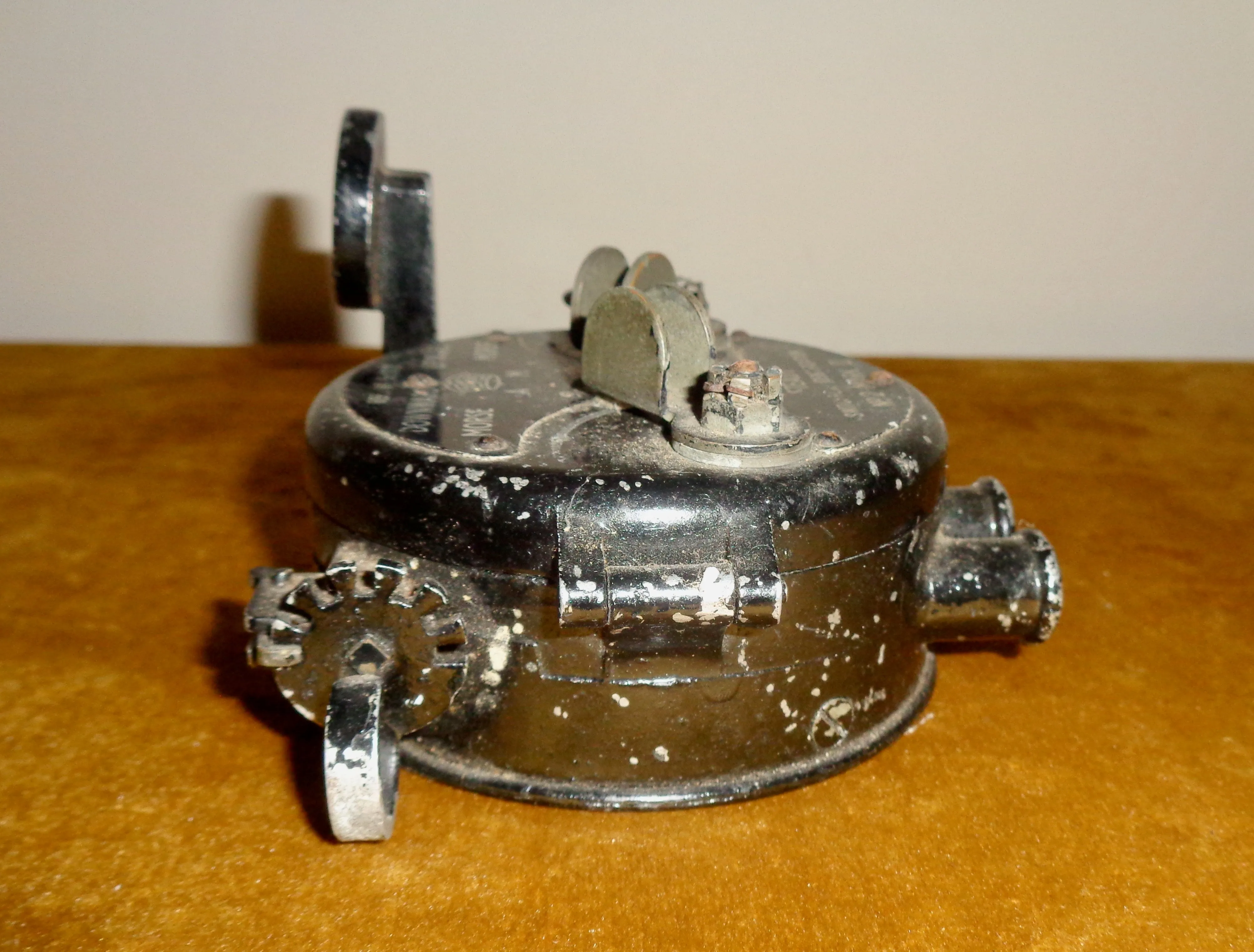 WW2 RAF Metal Identification Lamp Morse Key No.2 Mark III 5C/372