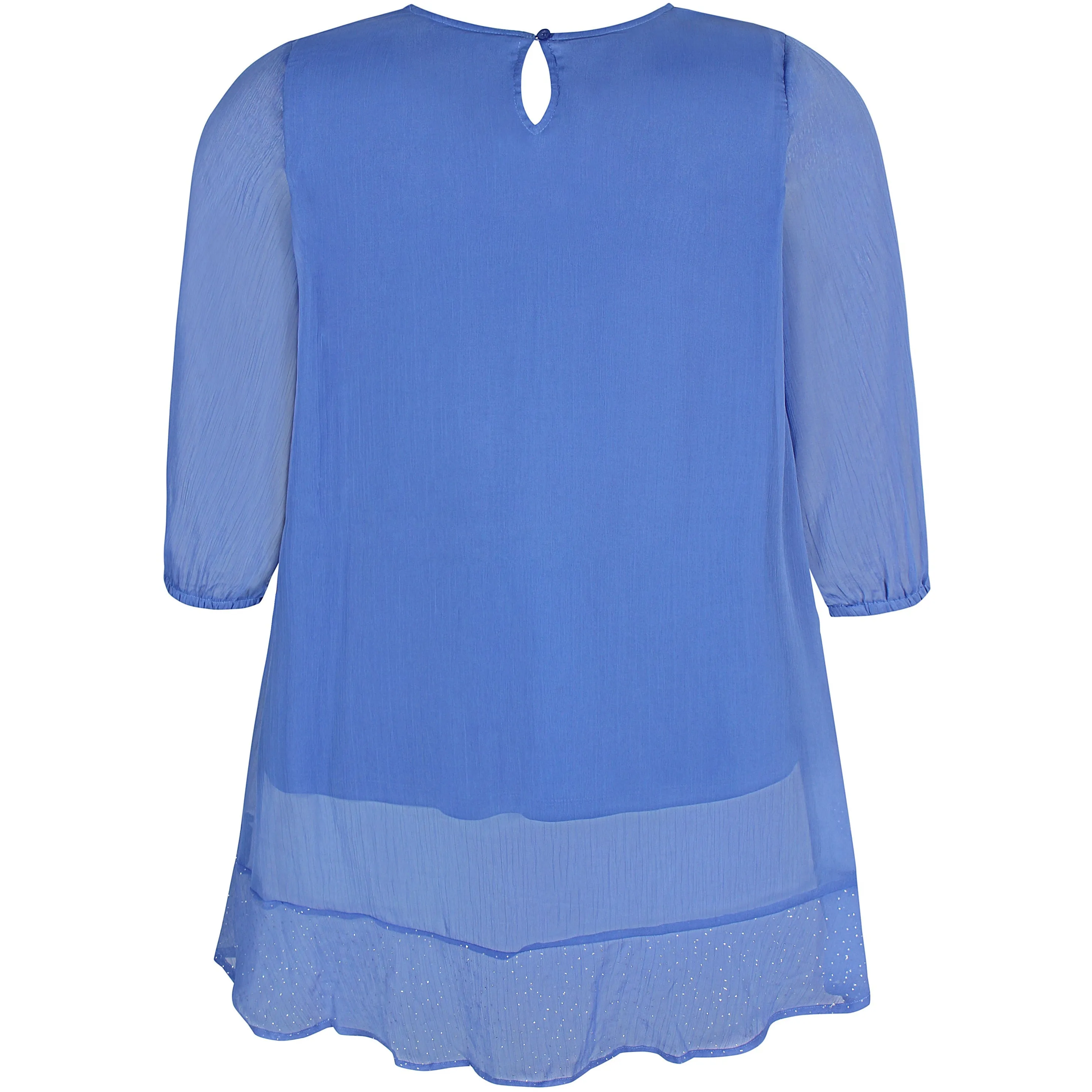 Zhenzi Megane Tunic in Blue