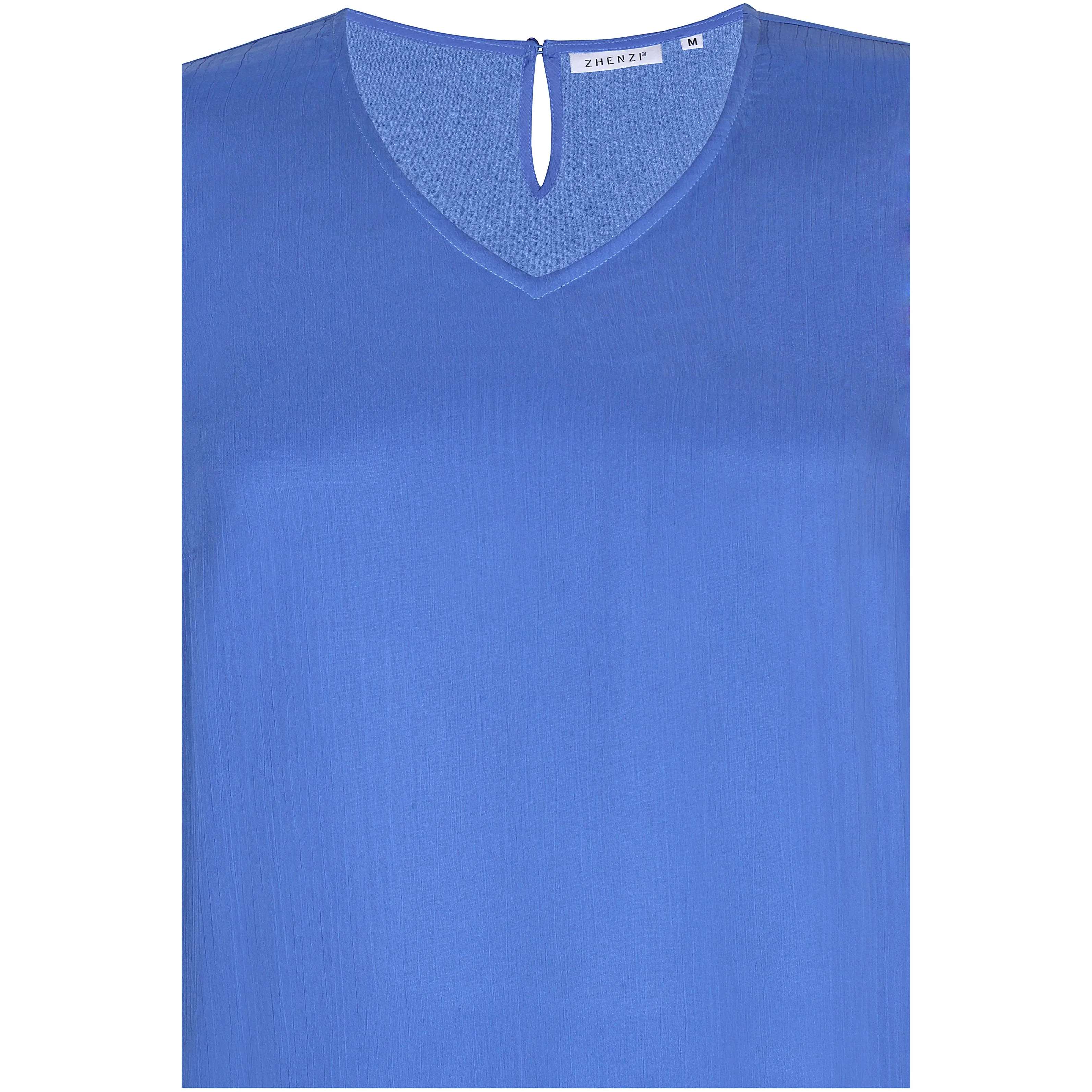 Zhenzi Megane Tunic in Blue